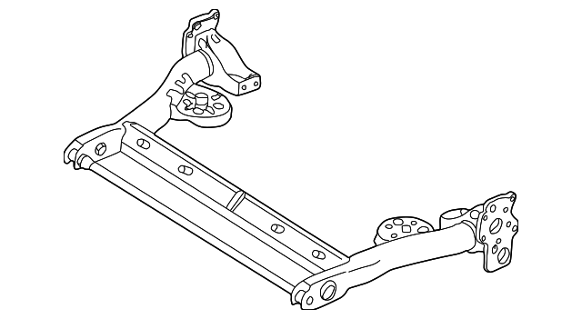 Балка осі 8E0500051T VAG