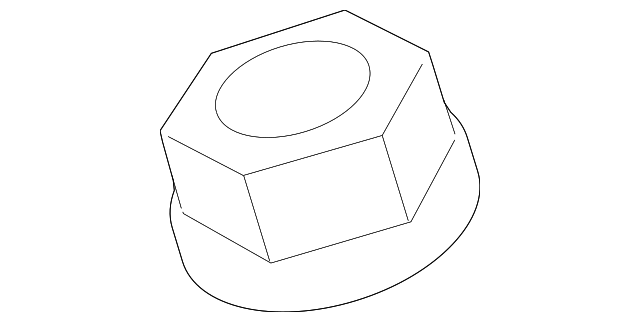 Гайка N10609204 VAG