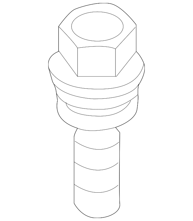 Болт m14x15x51 колеса WHT002529 VAG