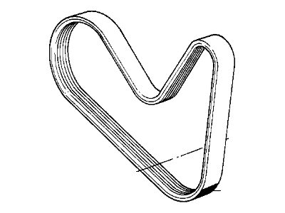 Клиновий ремінь 11231709638 BMW