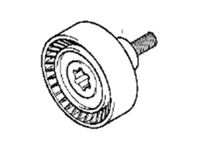 Відвідний/напрямний ролик, поліклиновий ремінь 11281435594 BMW