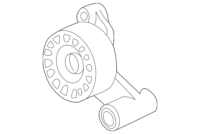 Натяжна планка, поліклиновий ремінь 11281745550 BMW