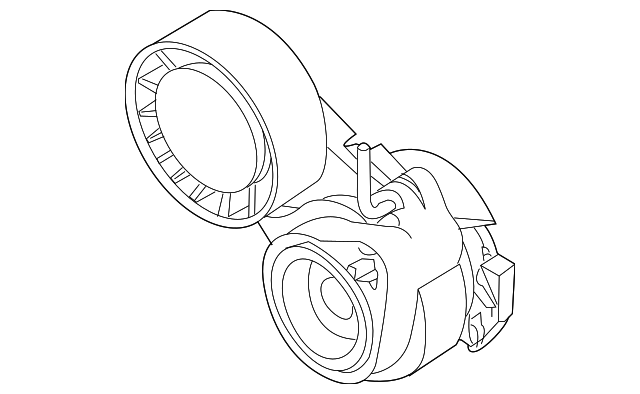Натяжний пристрій, клиновий ремінь 11287549589 BMW