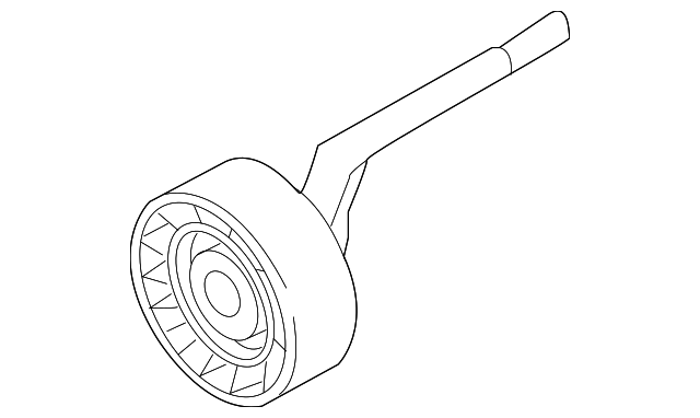 Натяжний ролик, поліклиновий ремінь 11287807021 BMW