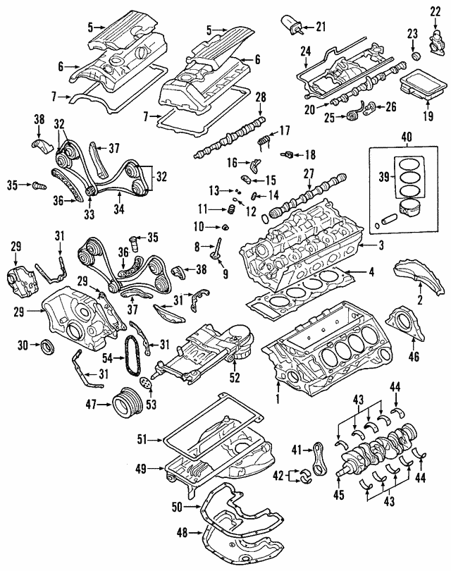 11 31 7 504 468 ланцюг приводу газорозподільчої системи 11317504468 BMW