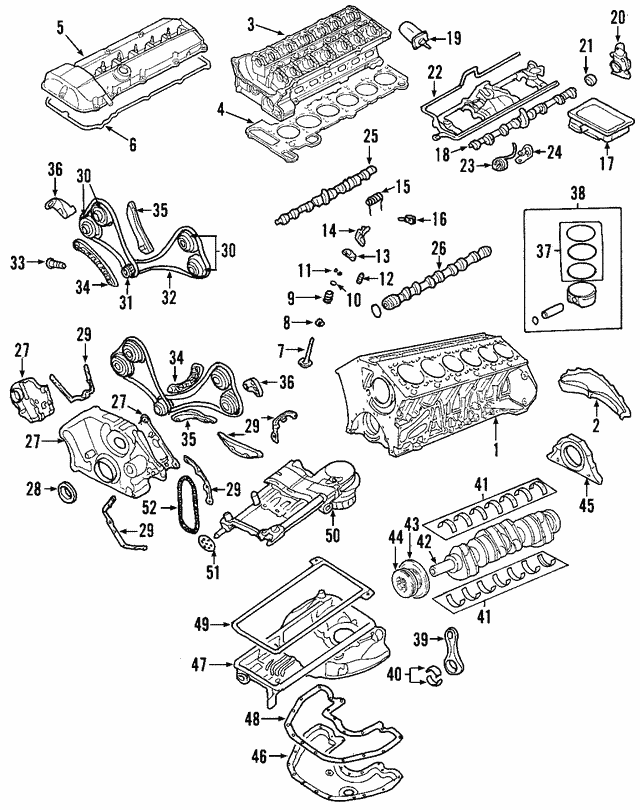 Ланцюг, привод оливного насоса 11417500182 BMW