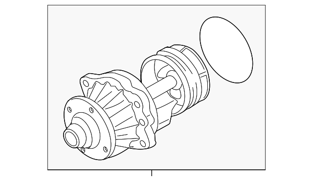 Насос охолоджувальної рідини, охолодження двигуна 11517838201 BMW