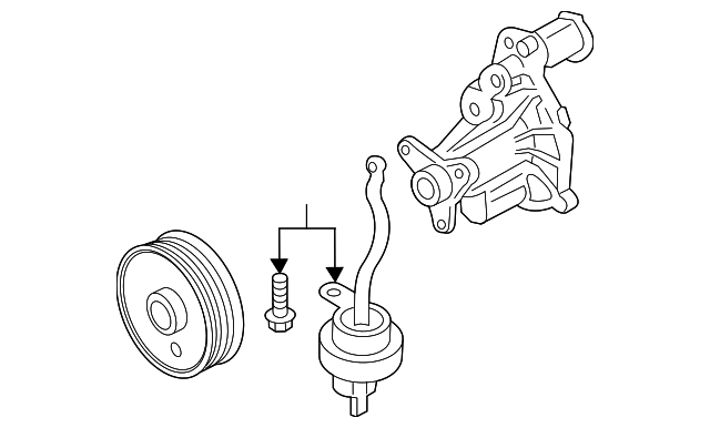 Насос водяной 11518582740 BMW