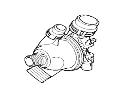 Термостат, охолоджувальна рідина 11537552403 BMW