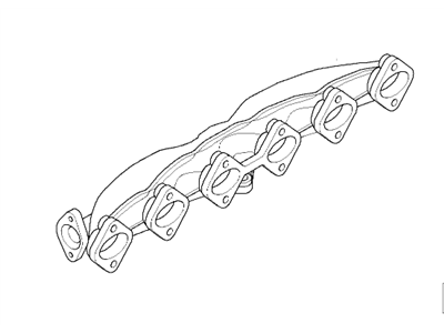 Колектор, система відведення вг 11627788422 BMW