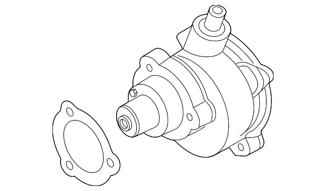 Вакуумний насос, гальмівна установка 11667619350 BMW