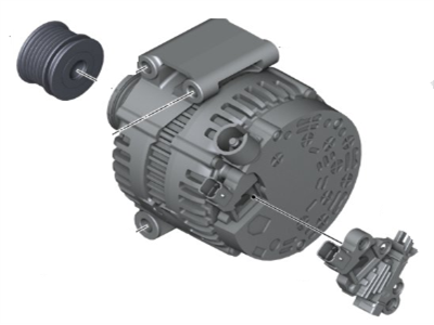 Генератор 12317604782 BMW