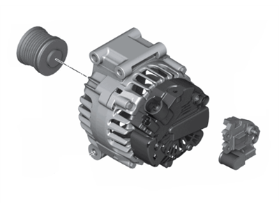 Механізм вільного ходу генератора 12317619254 BMW