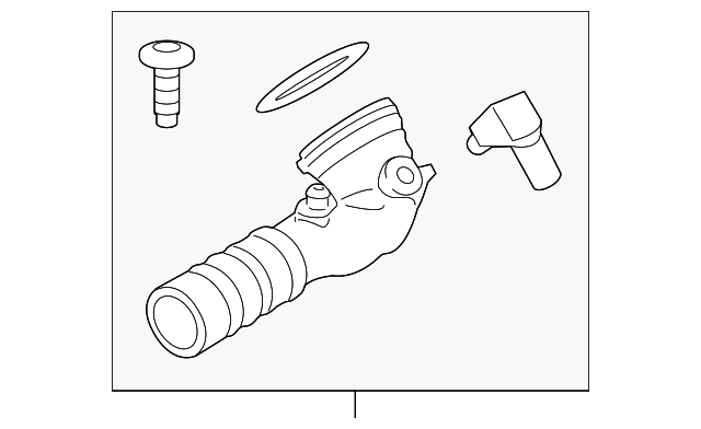 Шланг подачі наддувального повітря 13717609811 BMW