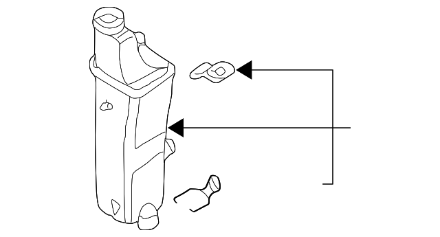 Бачок компенсаційний e83/e53/e46 17117573781 BMW