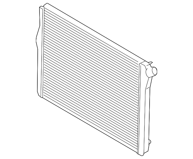 Радіатор, система охолодження двигуна 17118669005 BMW