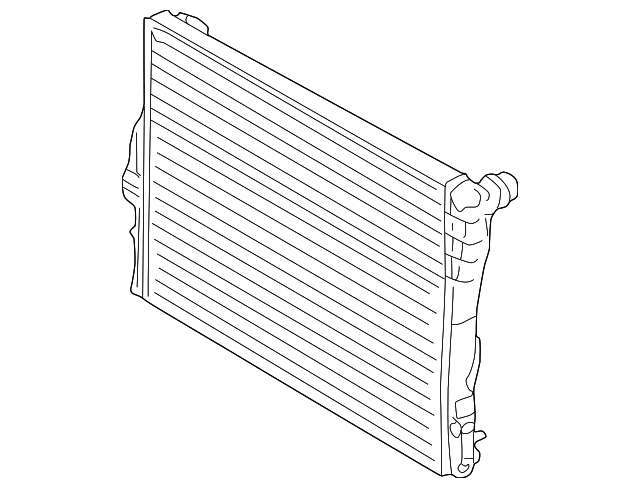Радиатор охлаждения двигателя koyorad 17119071518 BMW
