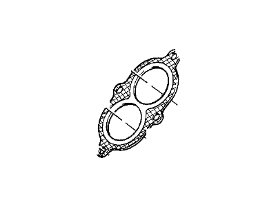 Ущільнення, вихлопна труба 18111728364 BMW