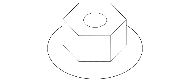 Гайка м8 f10/e84 18307525607 BMW
