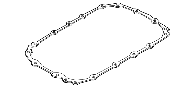 Ущільнення, оливний піддон автоматичної кп 24117572618 BMW