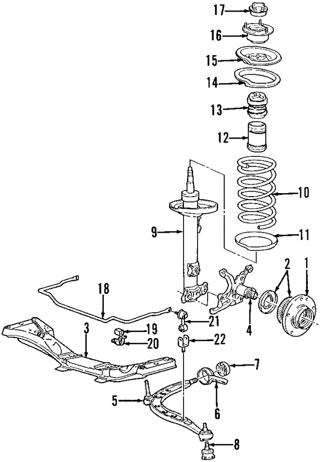 Амортизатор 31311095060 BMW