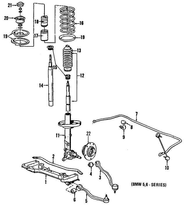 Амортизатор 31321134565 BMW