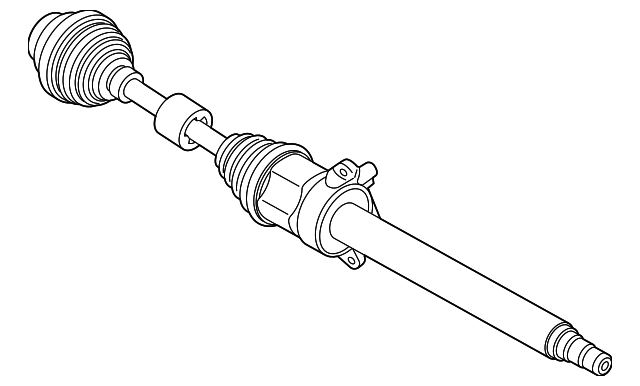 Комплект шарнірів, приводний вал 31605A2E056 BMW