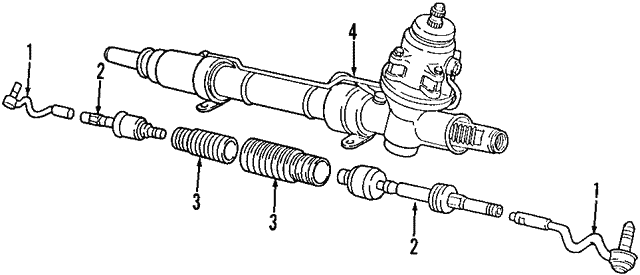 Рульовий механізм 32131095575 BMW