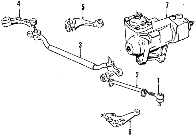 Поперечна кермова тяга 32211135668 BMW