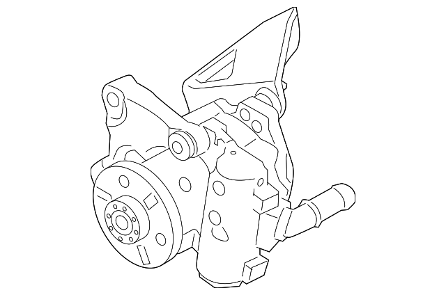 Гідравлічний насос, механізм рульового керування 32412283041 BMW
