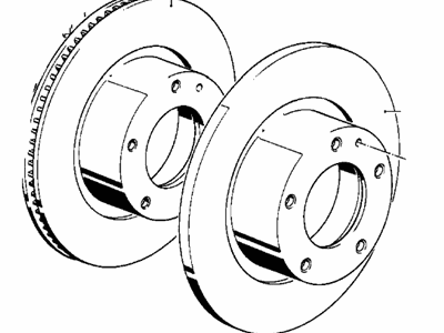 Гальмівний диск 34111160936 BMW