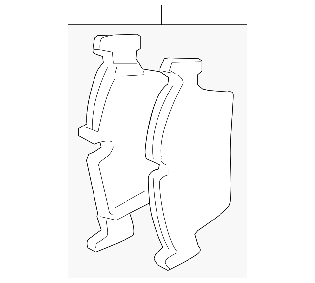 Комплект гальмівних накладок, дискове гальмо 34116797860 BMW