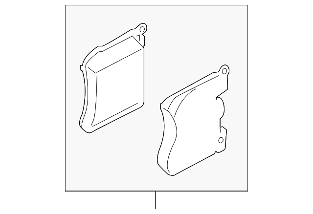 К-кт колодок е70м е7 34116799964 BMW