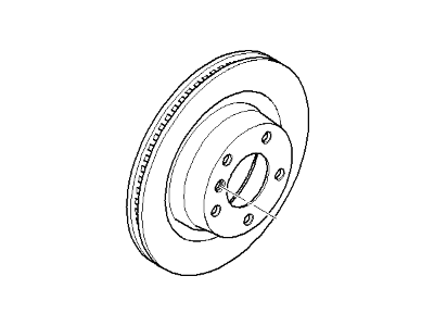 Гальмівний диск 34216764651 BMW