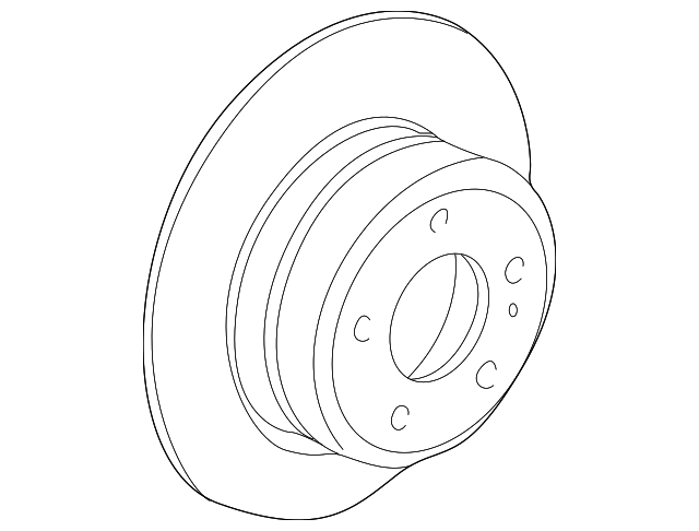 Гальмівний диск 34216859678 BMW