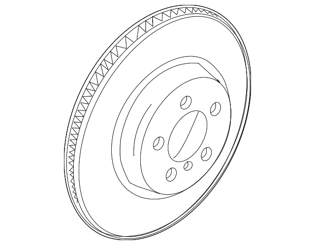 34 21 6 864 061 диск тормозной зад вентил e60 / e61 20/23/25/30 34216864061 BMW