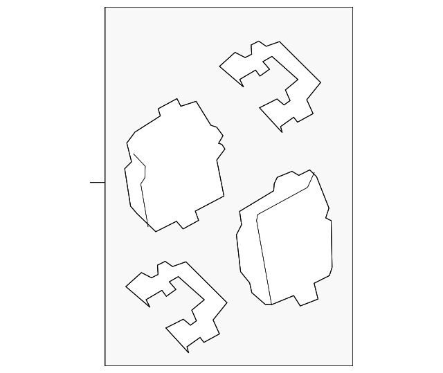 Колодки гальмівні комплект 34216885451 BMW