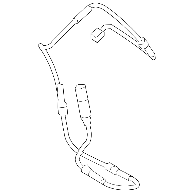 Brake pad wear sensor rear 34352284343 BMW