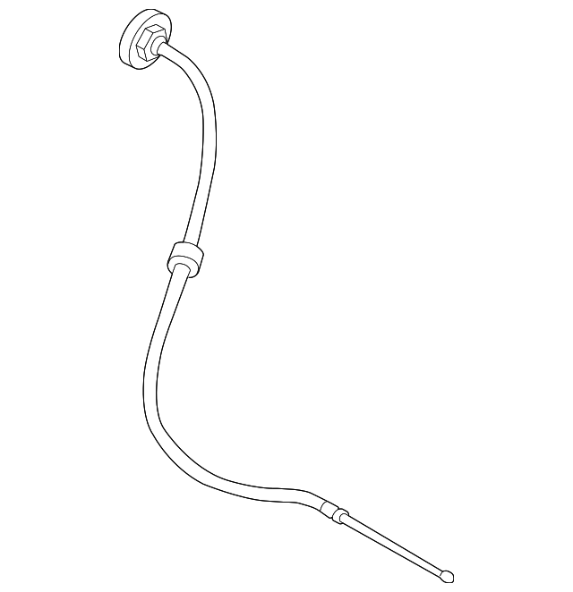 Bmw трос приводу гальм с 34436870192 BMW