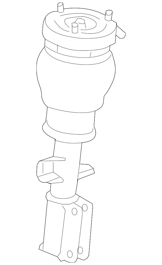 Пневматична амортизаційна стійка 37116761444 BMW