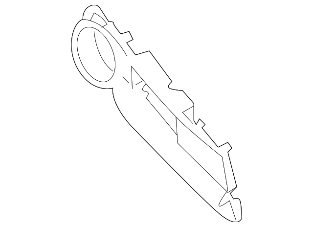 Вентиляційна решітка, бампер 51117049244 BMW