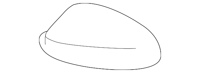 Накладка, зовнішнє дзеркало 51167125557 BMW