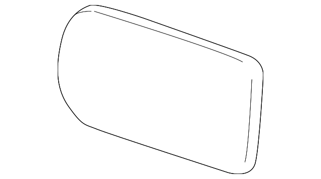 Дзеркальне скло, зовнішнє дзеркало 51168119710 BMW