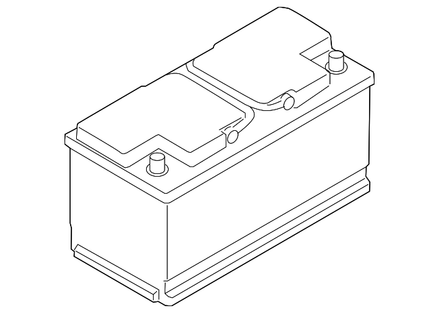Стартерний акумулятор 61218720721 BMW
