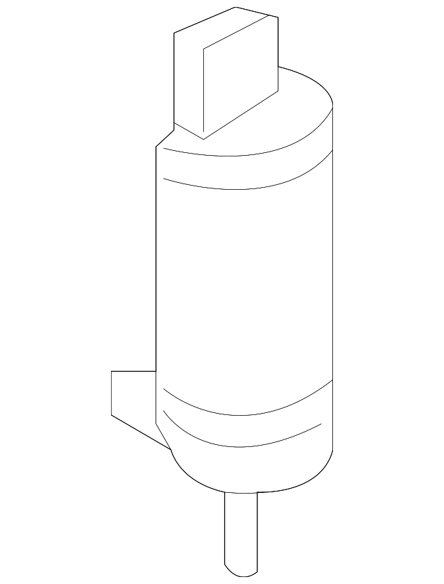 Насос подачі води для миття, система склоочисників 61661377830 BMW