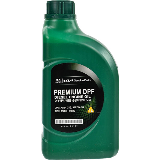 Mobis hyundai kia premium dpf diesel + 5w-30 0520000130 HY KI
