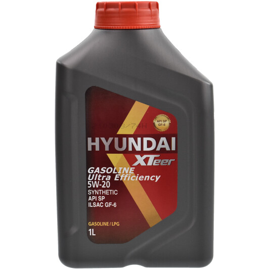 Олива двс 5w-20 xteer hyundai бенз gasoline ultra efficiency sn/gf-5   1л п/синт 1011013 HY KI