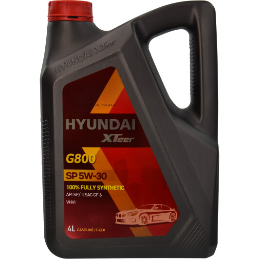 Олива моторна 5w-30 xteer hyundai бенз gasoline ultra protection sp/gf-6   4л... 1041002 HY KI