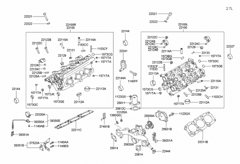 Заглушка гбц univ mf665540     15732-30001 1573230003 HY KI