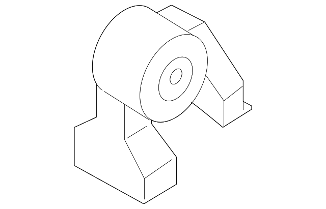 Подушка двигуна задня 219301H000 HY KI